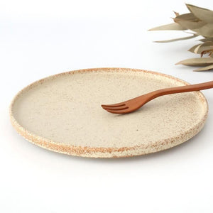 Vega Round Plate Ivory 23.0cm /9.05in | Mino Ware