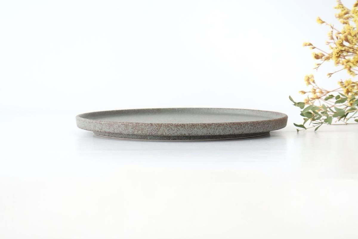 Vega Round Plate Blue 23.0cm /9.05in | Mino Ware