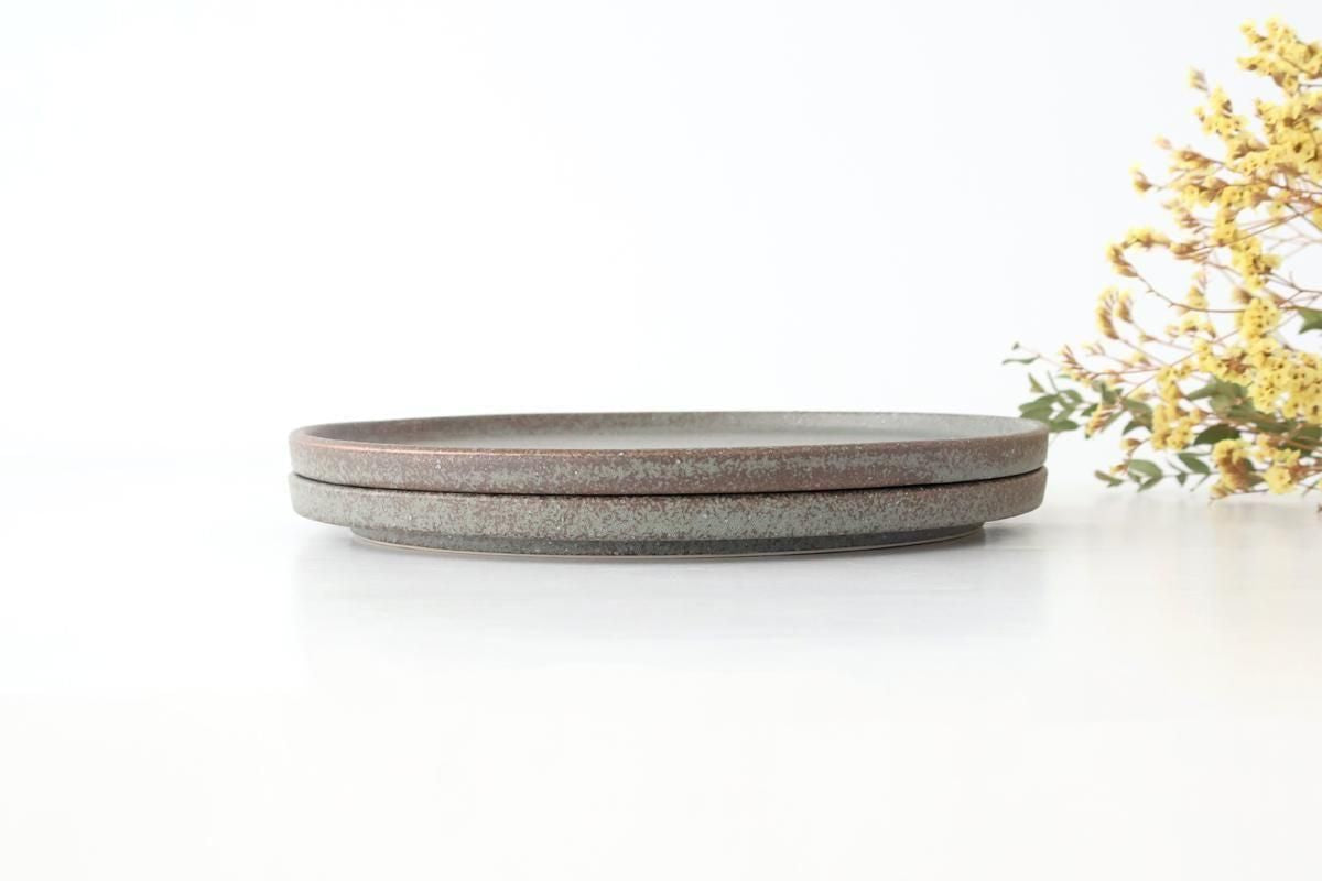 Vega Round Plate Blue 23.0cm /9.05in | Mino Ware