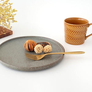 Vega Round Plate Blue 23.0cm /9.05in | Mino Ware