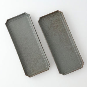 Vega Rectangle Plate Blue | Sushi Plate Mino Ware