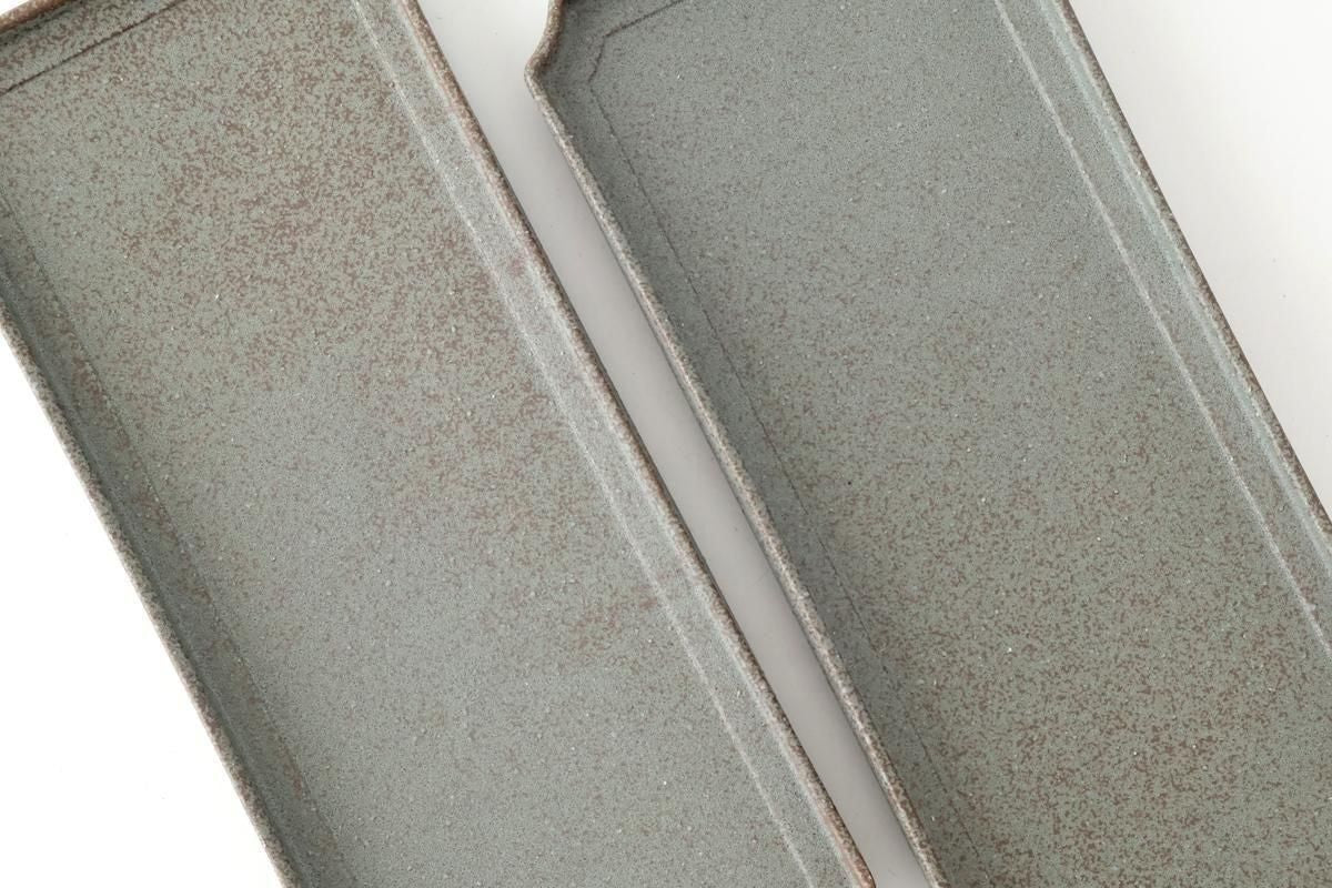 Vega Rectangle Plate Blue | Sushi Plate Mino Ware