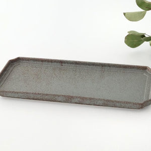 Vega Rectangle Plate Blue | Sushi Plate Mino Ware