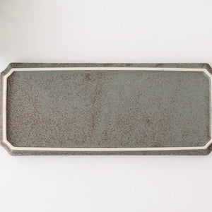 Vega Rectangle Plate Blue | Sushi Plate Mino Ware