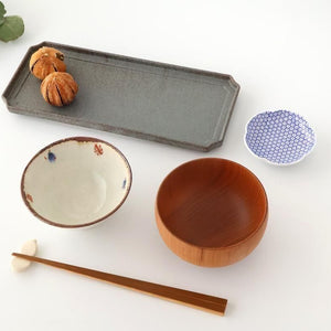 Vega Rectangle Plate Blue | Sushi Plate Mino Ware