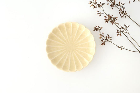 Chrysanthemum-shaped Plate Kiseto  15㎝/6in | Seto Ware