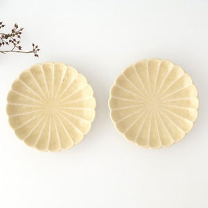 Chrysanthemum-shaped Plate Kiseto  15㎝/6in | Seto Ware