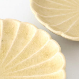 Chrysanthemum-shaped Plate Kiseto  15㎝/6in | Seto Ware