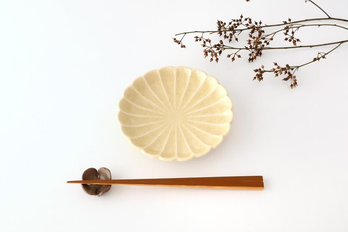 Chrysanthemum-shaped Plate Kiseto  15㎝/6in | Seto Ware