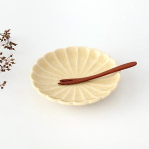 Chrysanthemum-shaped Plate Kiseto  15㎝/6in | Seto Ware