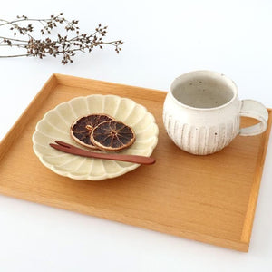 Chrysanthemum-shaped Plate Kiseto  15㎝/6in | Seto Ware