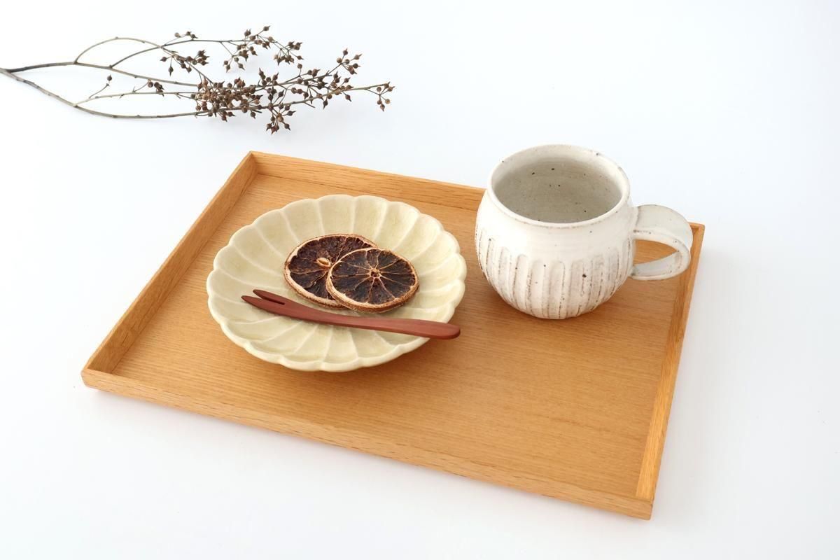 Chrysanthemum-shaped Plate Kiseto  15㎝/6in | Seto Ware