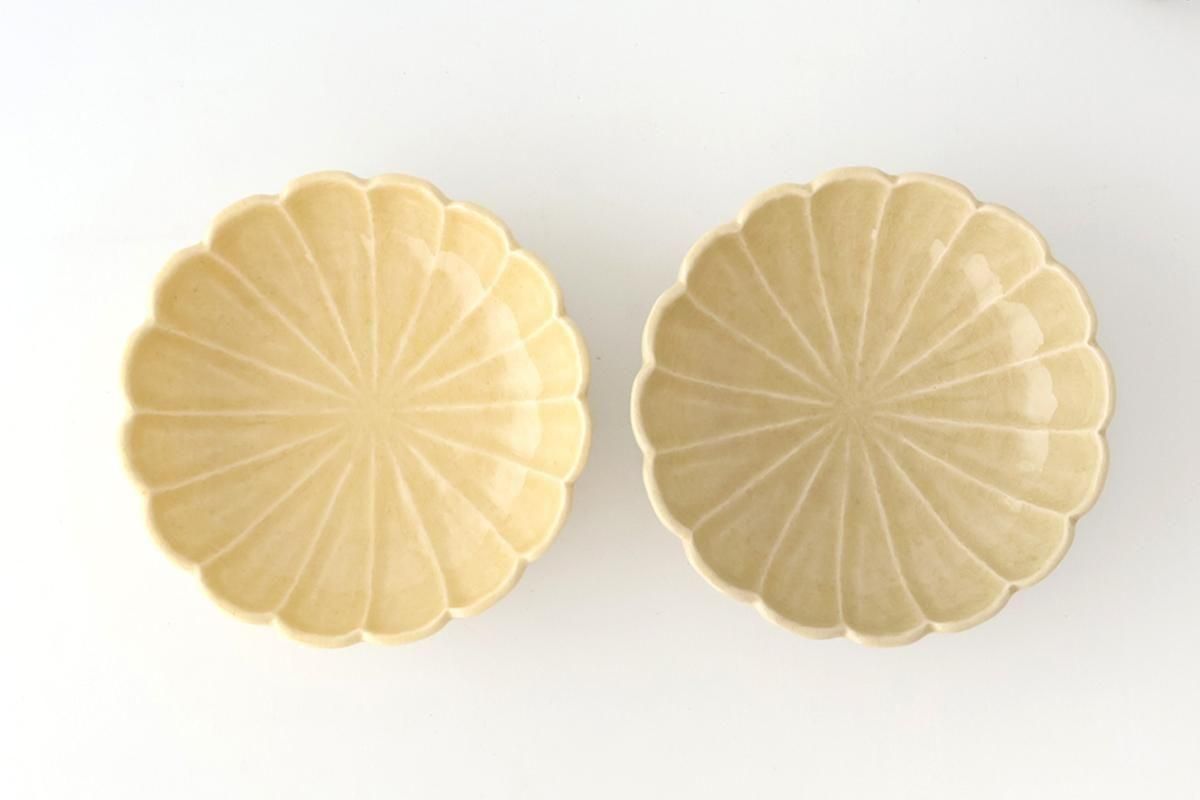 Chrysanthemum-shaped Bowl Kiseto 17.5㎝/6.9in | Seto Ware