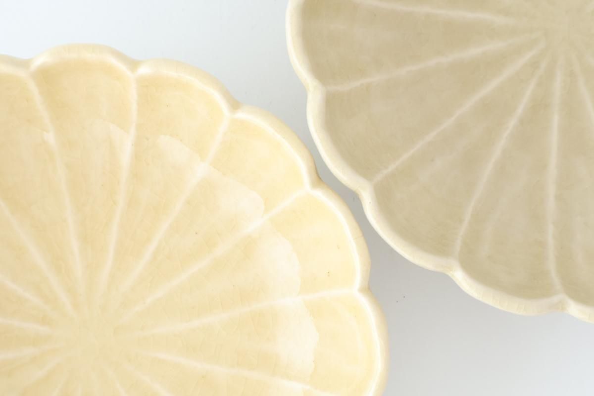 Chrysanthemum-shaped Bowl Kiseto 17.5㎝/6.9in | Seto Ware