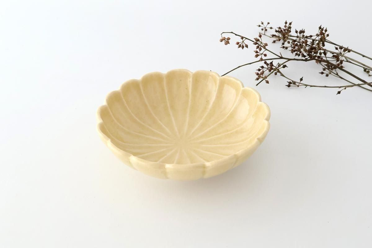 Chrysanthemum-shaped Bowl Kiseto 17.5㎝/6.9in | Seto Ware