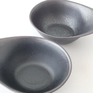 Kosen Kiln Multi-bowl Black | Serving Bowl Banko Ware