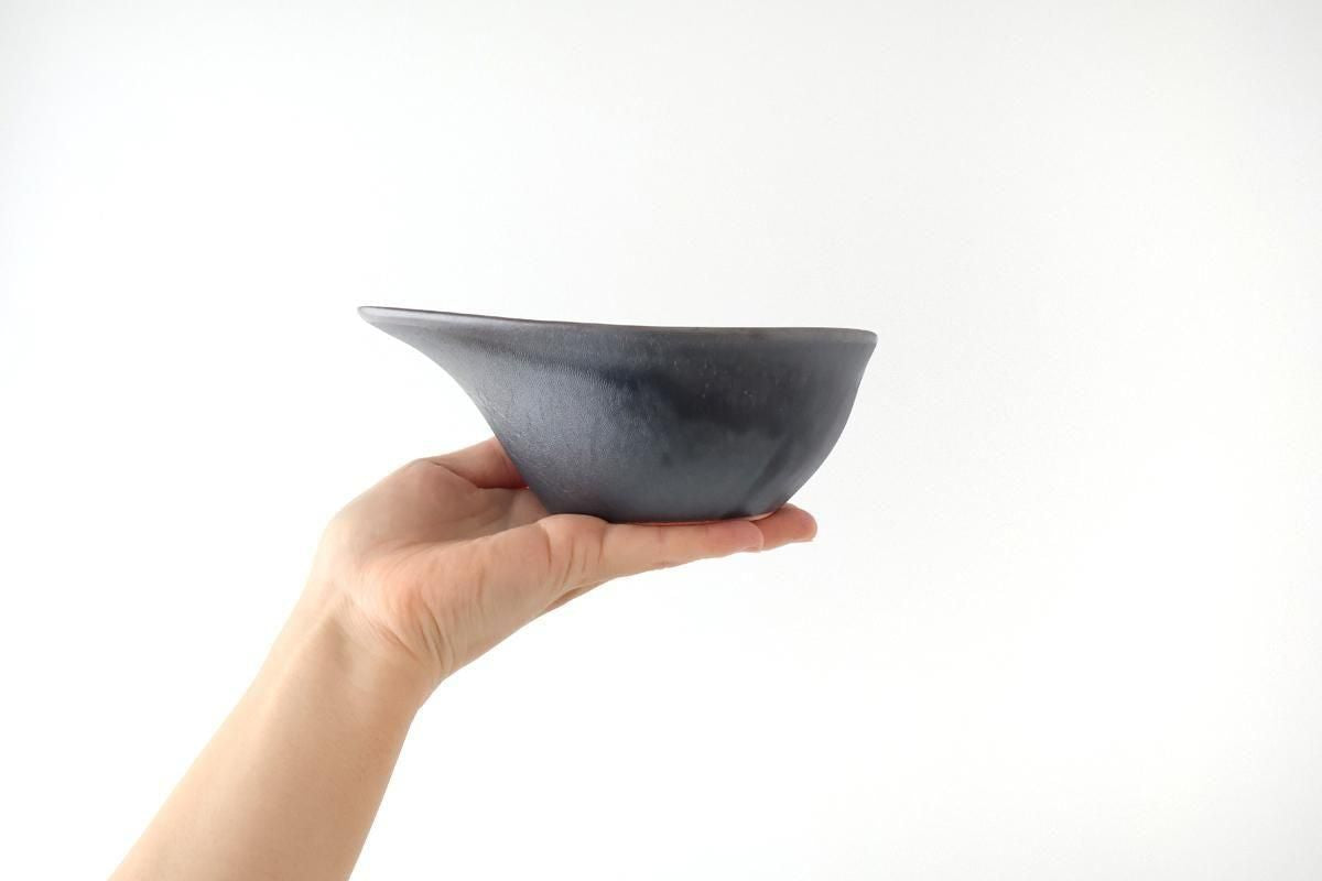 Kosen Kiln Multi-bowl Black | Serving Bowl Banko Ware