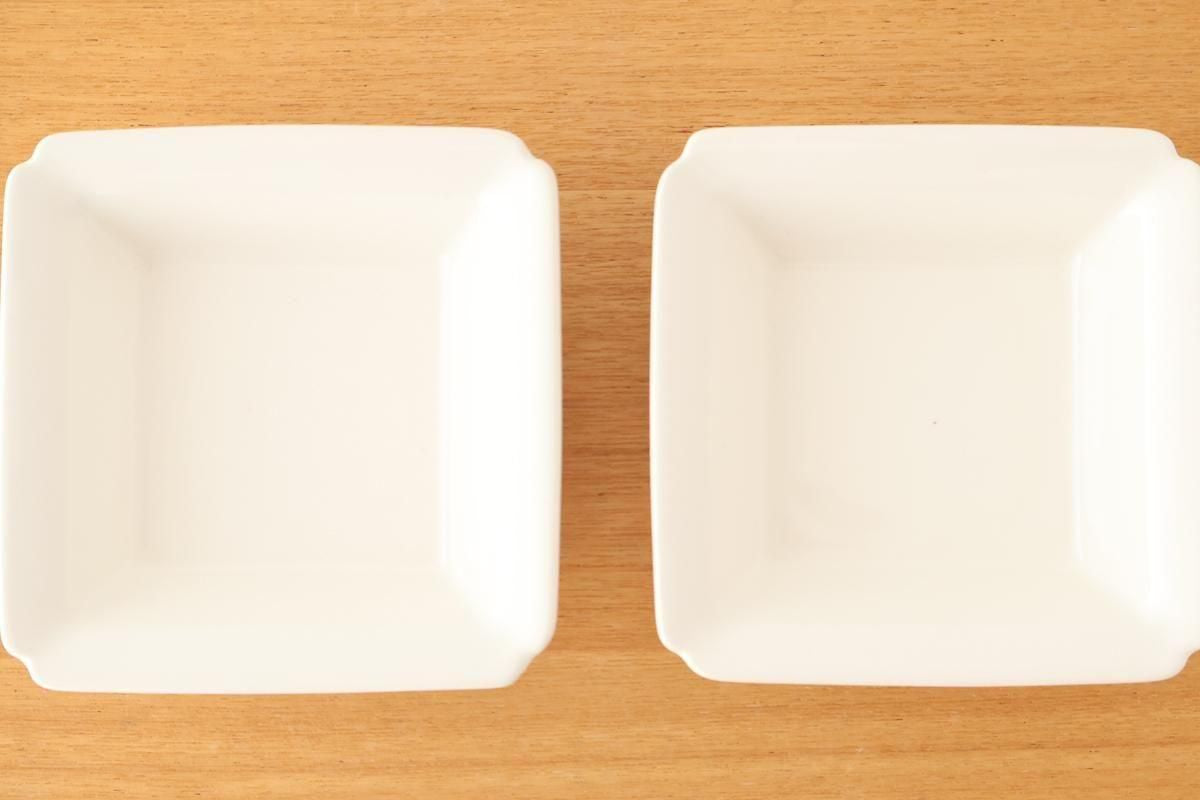 Kosen Kiln Small Square Bowl White | Kobachi Banko Ware