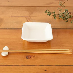 Kosen Kiln Small Square Bowl White | Kobachi Banko Ware