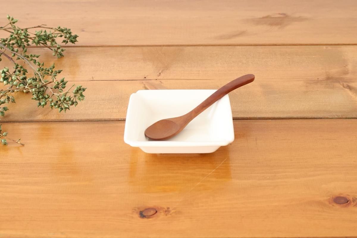 Kosen Kiln Small Square Bowl White | Kobachi Banko Ware