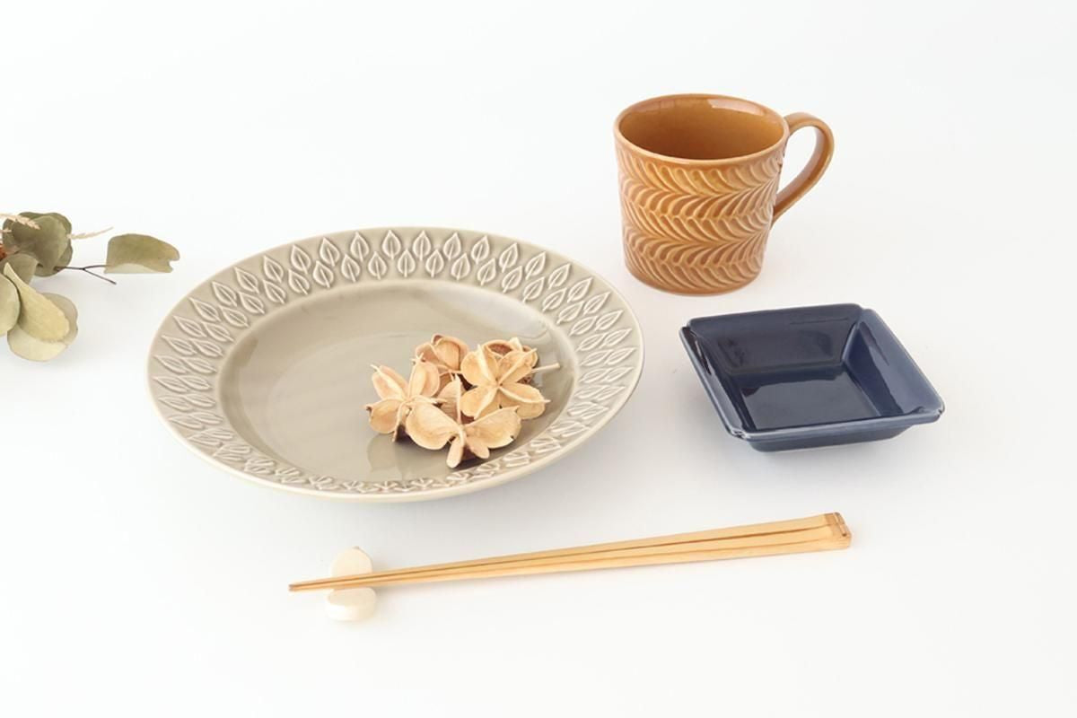 Kosen Kiln Small Square Bowl Navy  | Kobachi Banko Ware