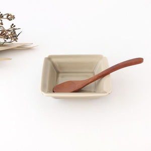 Kosen Kiln Small Square Bowl Gray  | Kobachi Banko Ware