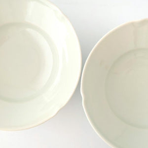 [UTSUWABI Special Order] Round Bowl White | Serving Bowal Hasami Ware