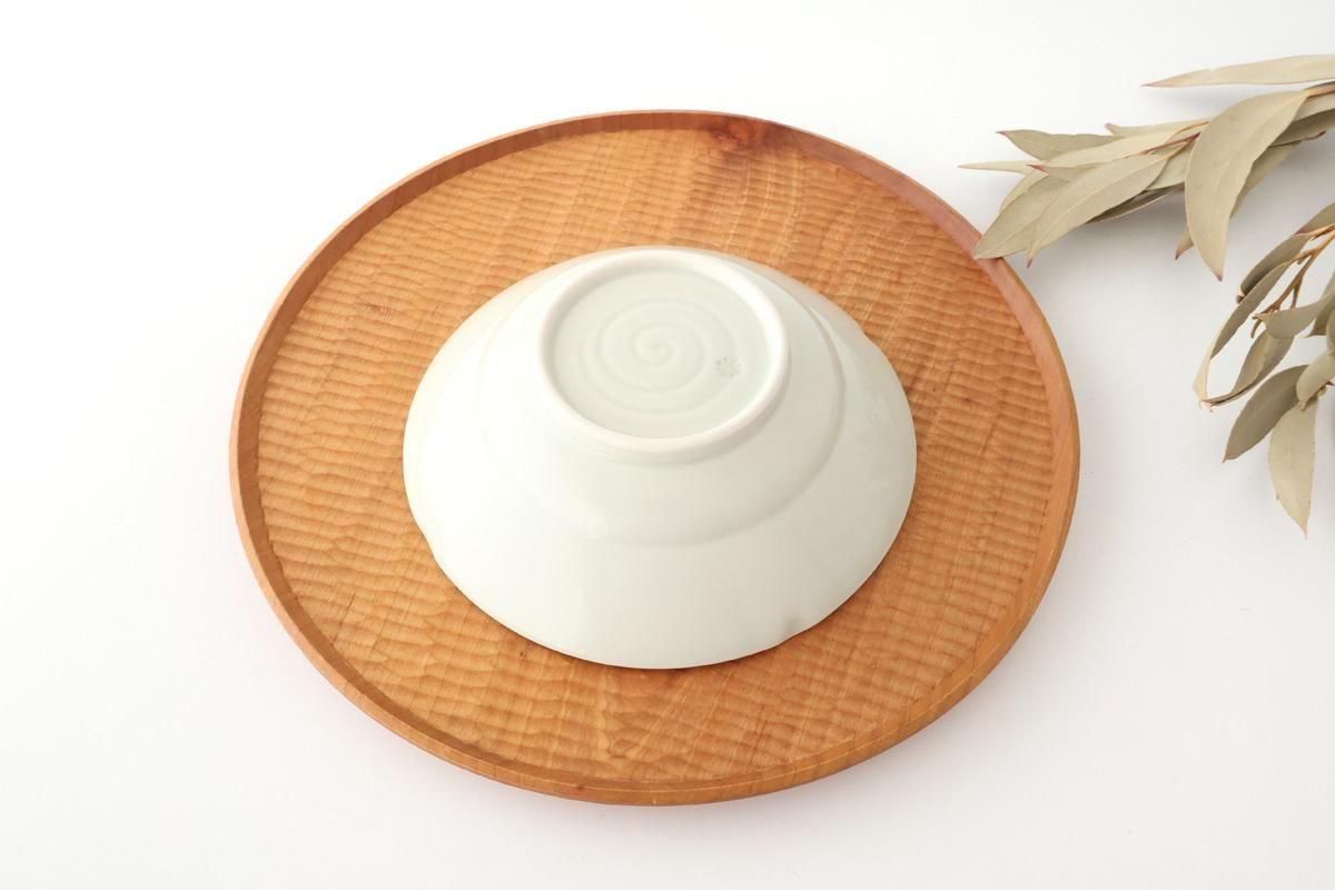 [UTSUWABI Special Order] Round Bowl White | Serving Bowal Hasami Ware