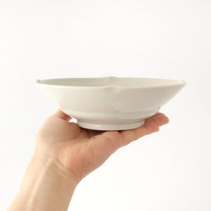 [UTSUWABI Special Order] Round Bowl White | Serving Bowal Hasami Ware