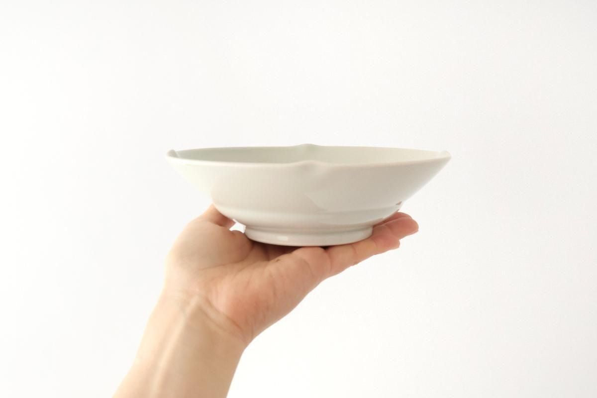 [UTSUWABI Special Order] Round Bowl White | Serving Bowal Hasami Ware