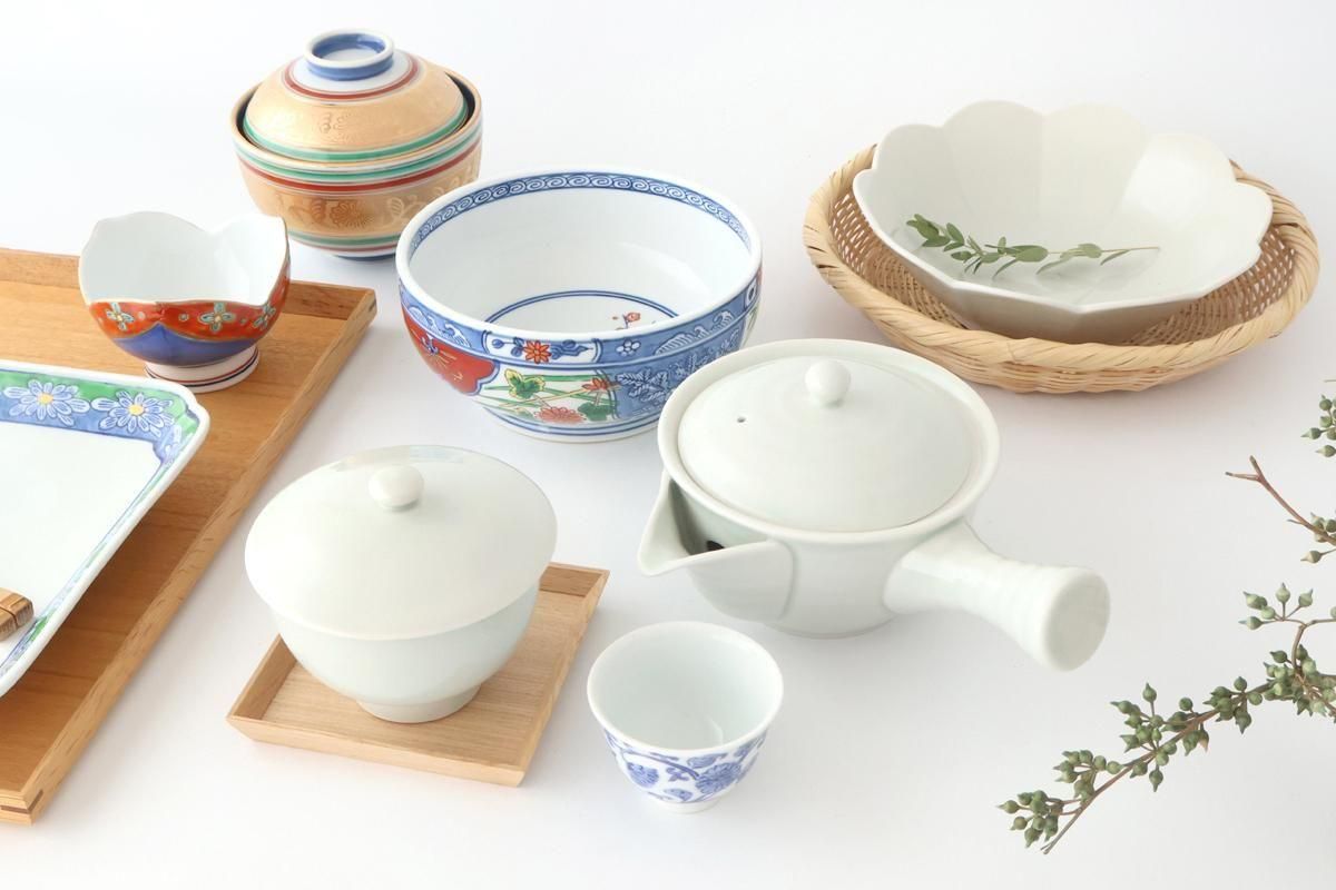 [UTSUWABI Special Order] Flower-shaped Bowl White | Serving Bowal Hasami Ware