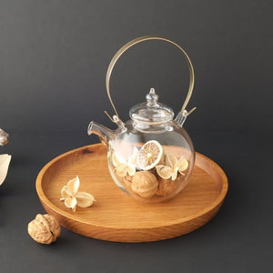 craft-u Round Glass Pot 0.5l