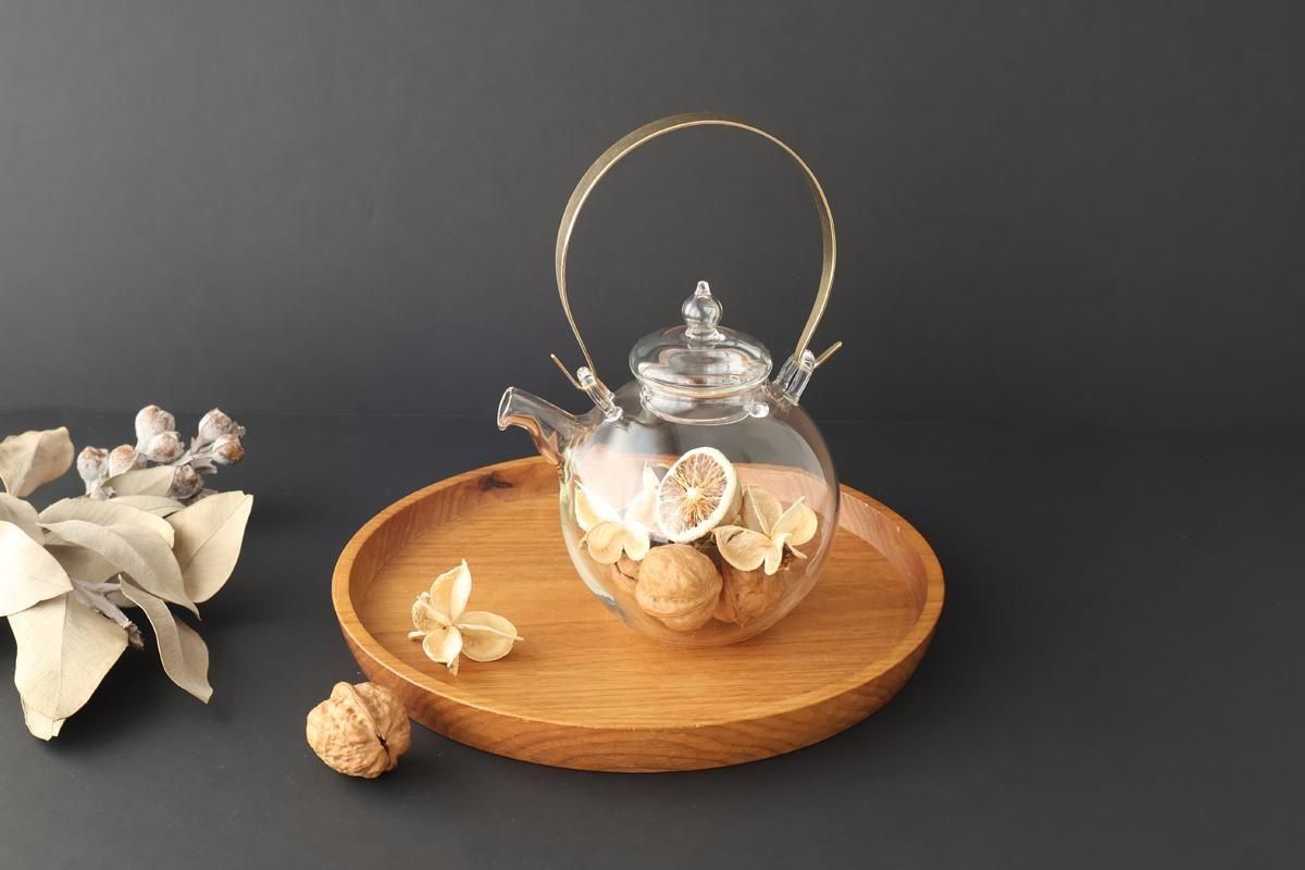 craft-u Round Glass Pot 0.5l