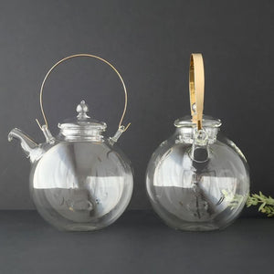 craft-u Round Glass Pot 1l