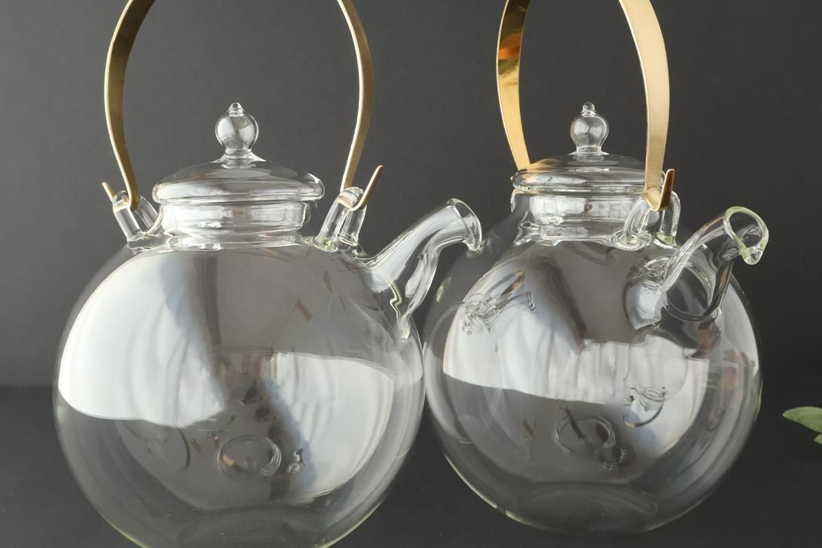 craft-u Round Glass Pot 1l