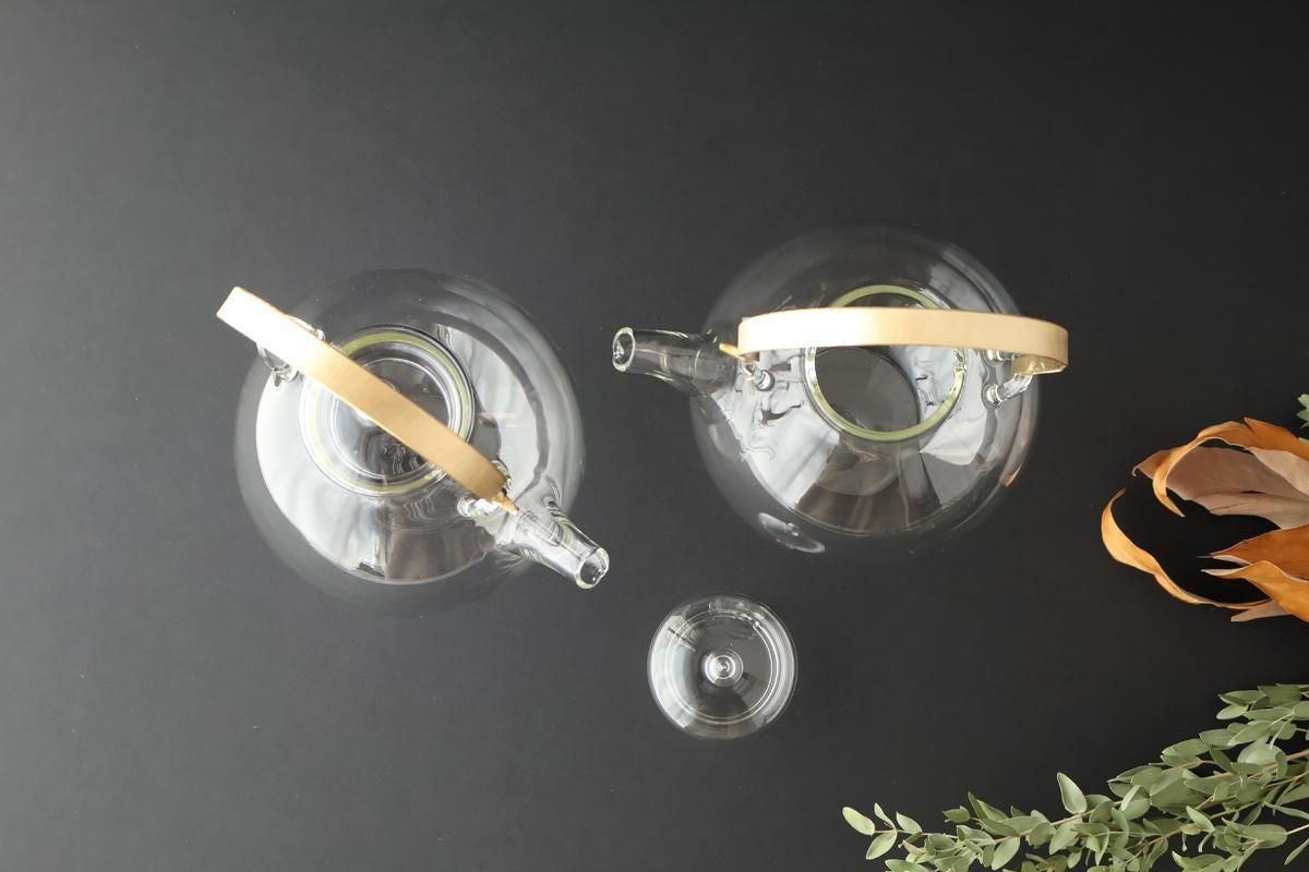 craft-u Round Glass Pot 1l