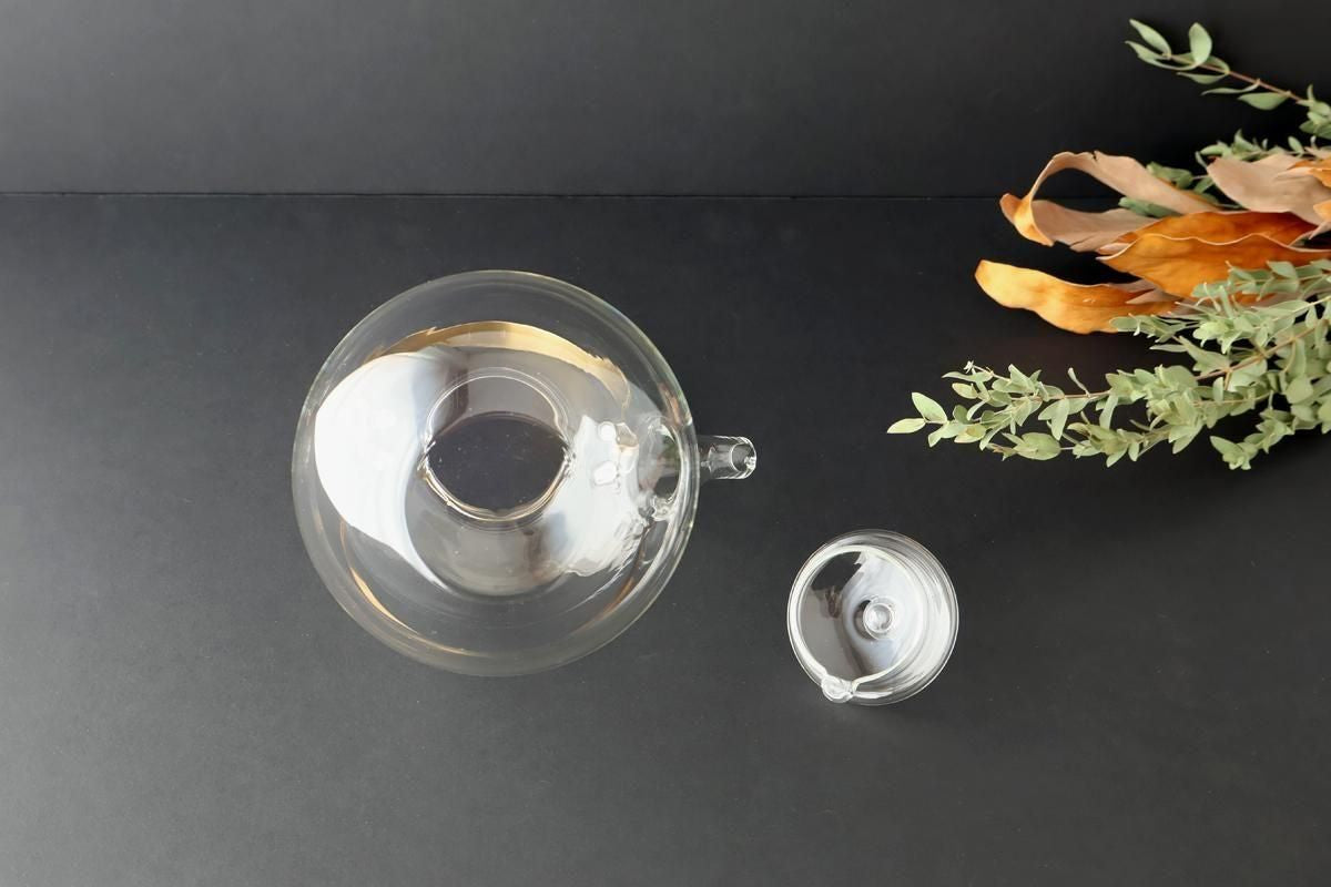 craft-u Round Glass Pot 1l