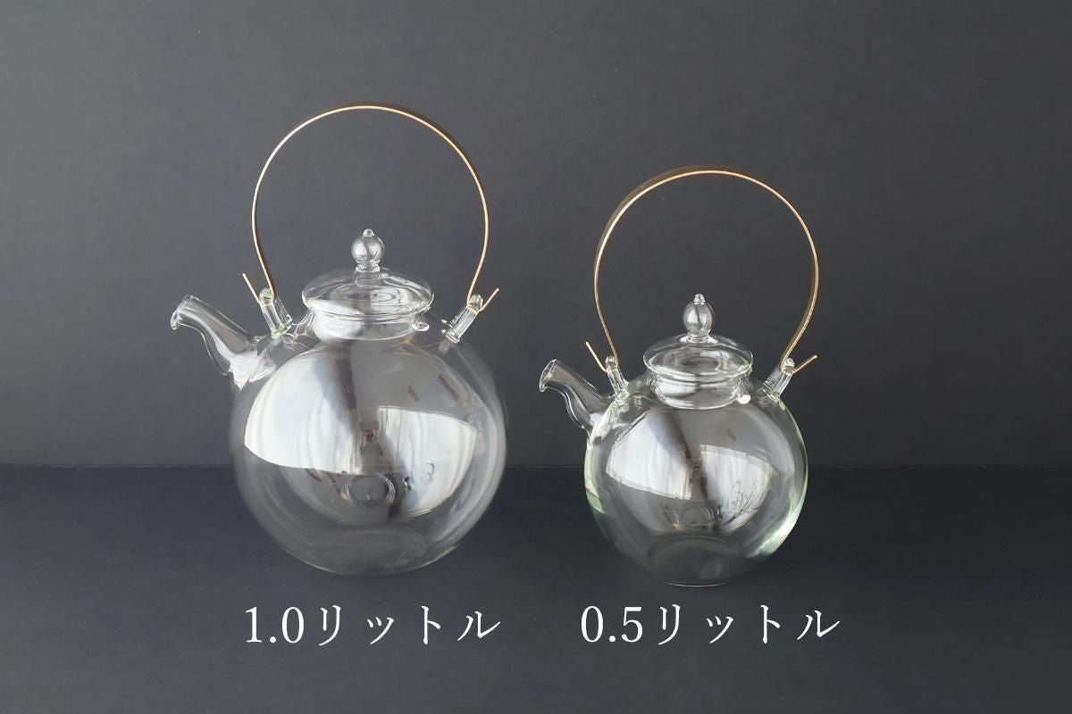 craft-u Round Glass Pot 1l