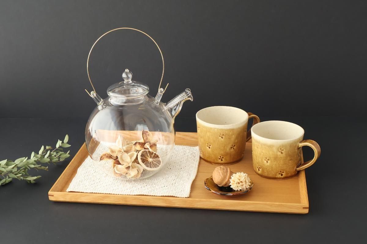 craft-u Round Glass Pot 1l