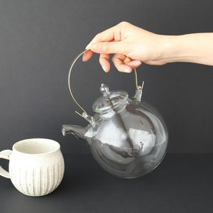 craft-u Round Glass Pot 1l