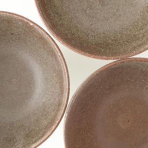 Tohzan-Gama Donburi Bowl White and Brown | Mino Ware