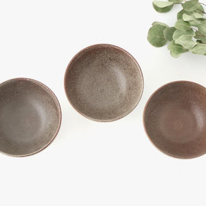 Tohzan-Gama Donburi Bowl White and Brown | Mino Ware