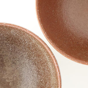 Tohzan-Gama Rice Bowl White and Brown | Mino Ware