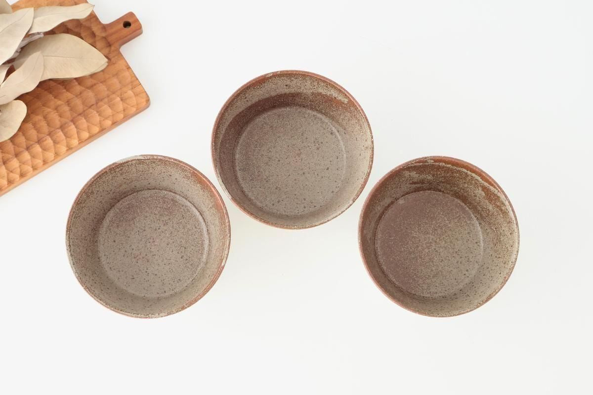 Tohzan-Gama Multi-use Bowl White and Brown | Mino Ware