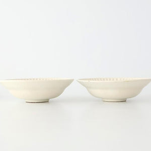 Tohzan-Gama Small Bowl White and Brown 15cm/6in | Kobachi Mino Ware