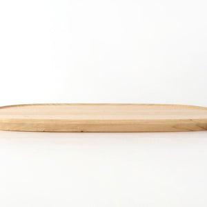 Aizawa Wood Crafts KITO Fukura Tray Chestnut