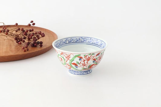 Rice Bowl Banreki Red  | Hasami Ware