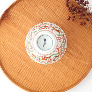 Rice Bowl Banreki Red  | Hasami Ware