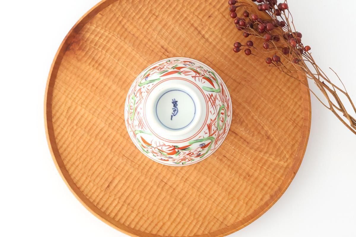 Rice Bowl Banreki Red  | Hasami Ware