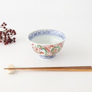 Rice Bowl Banreki Red  | Hasami Ware